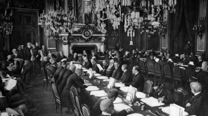 Post World War I Peace Conference Begins In Paris Bowie News