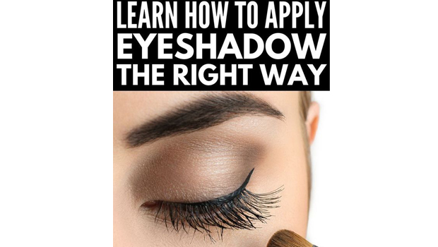 how to properly apply eye makeup