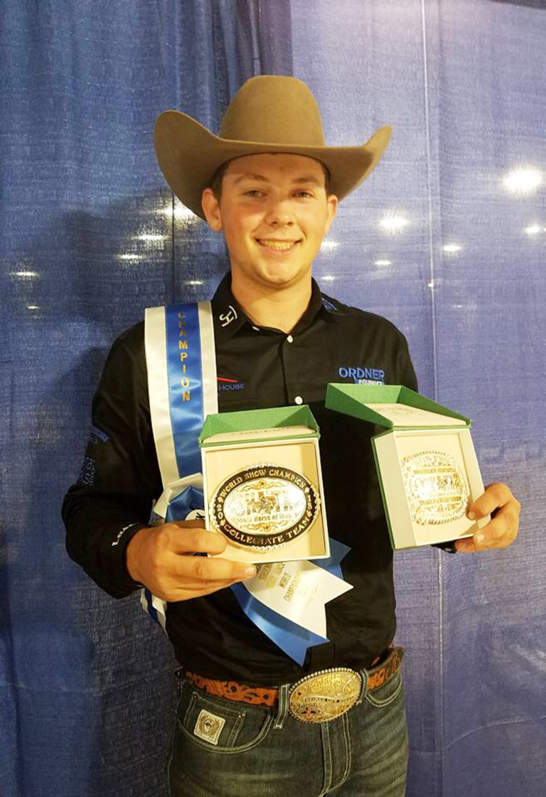 NCTC stock horse teams wins world title – Bowie News