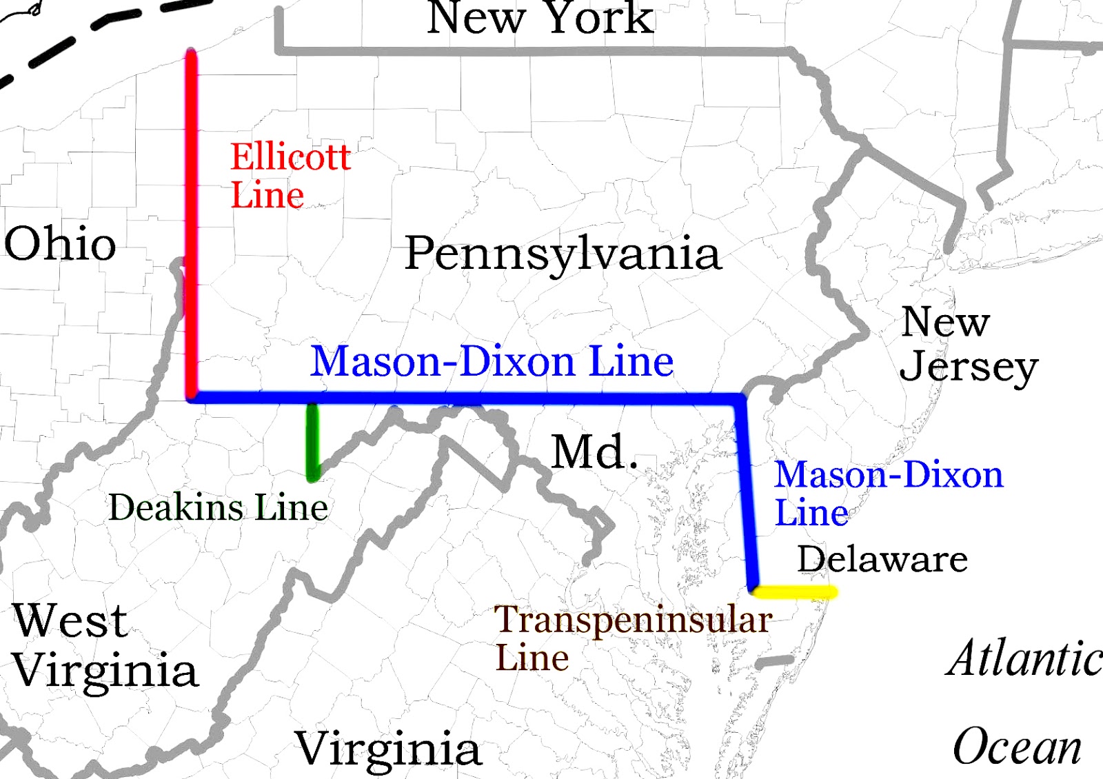 Mason and Dixon draw a line, dividing the colonies – Bowie News